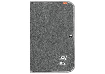 ØYO SITTEUNDERLAG I GRÅ FILT 35X45CM