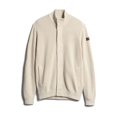Napapijri Cardigans Hvid, Herre, Størrelse: 2XL