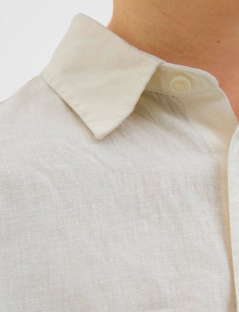 Jack & Jones Jorparos Oversized Shirt Ss Jnr - White - 176