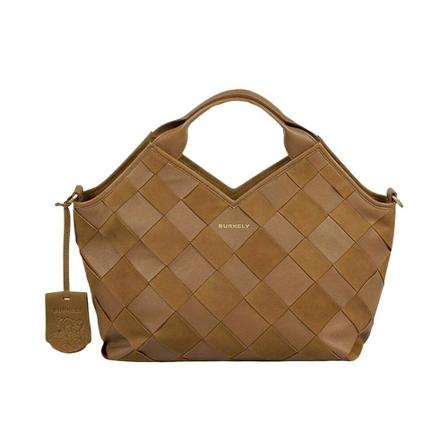 Burkely Tas , Bruin , Dames , Maat: ONE Size Handtassen