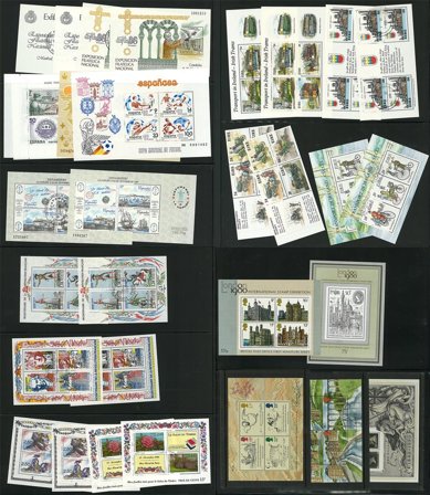 Europa - Ca. 500 stk. miniark i 1 album