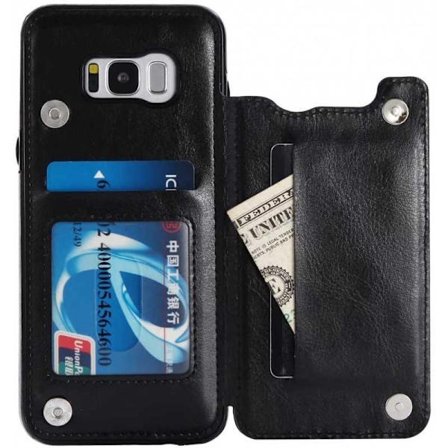 Samsung S8 Plus Shockproof Cover Card Holder 2-SLOT Flippr