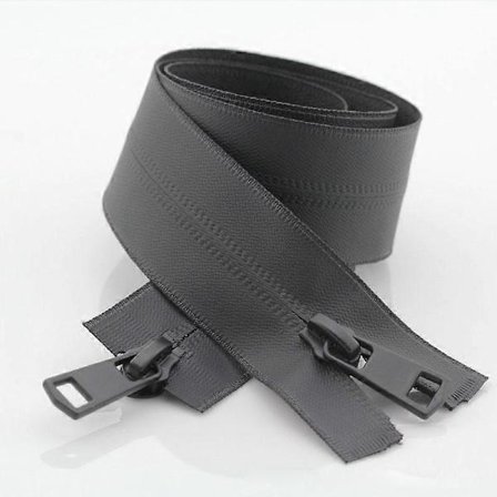 5# Dragkedja Nylon Osynliga Vattentäta Dragkedjor NO.5 Dubbelhuvud Öppen Ände Dragkedja DIY Utomhusjacka Klädsömnadstillbehör