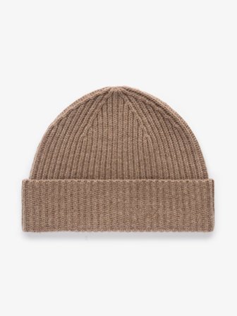 John Henric Men's Mittelbraune Beanie Size Onesize