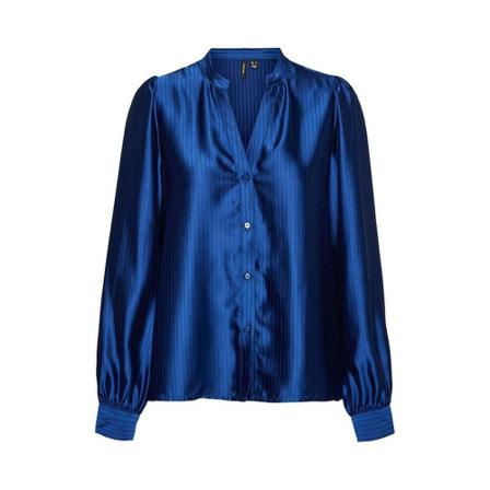 Vero Moda Shirts , Blauw , Dames , Maat: L