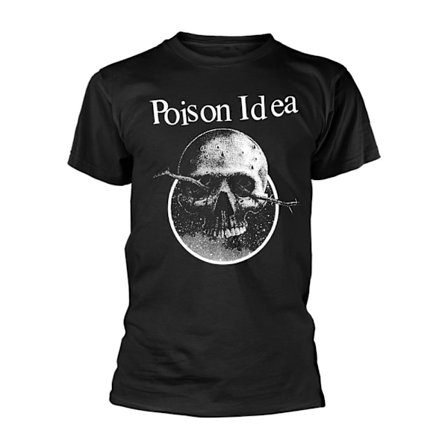 Poison Idea Unisex Vuxen Dödskalle Logo T-shirt M Svart