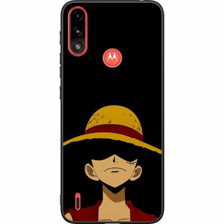 Motorola Moto E7i Power Svart Skal Anime
