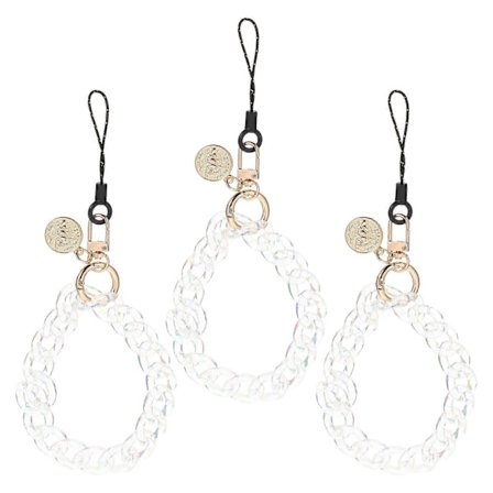 Kæde Lanyard Telefonholder Lanyard Mobiltelefontilbehør Dekorativ Letvægts 26x1,7cm 3 stk