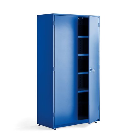 Storage cabinet SUPPLY, 1900x1020x500 mm, blue