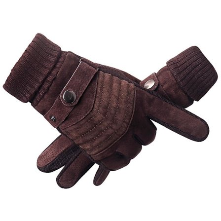 Vindtäta Snöhandskar Justerbar Värme Håll Körning Cykling Män B 3d Brun