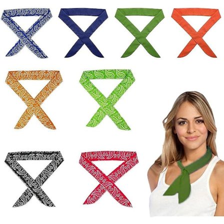 Sommar Instant Kylhalsduk, Snabb Kyl Is Handduk Kalla Känsla Halsduk Halsband Huvudband Is Halsduk Krage Hals För Utomhusaktiviteter, 8 Stycken