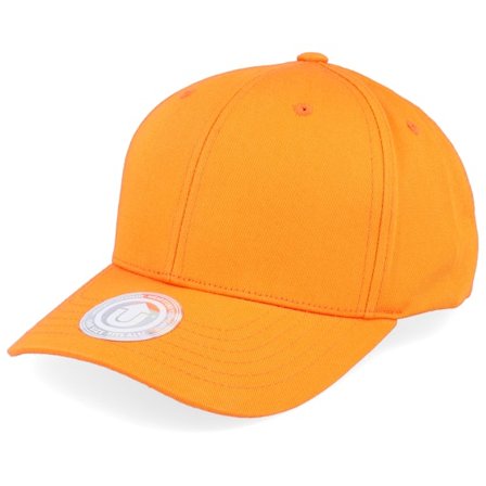 Upfront - Orange adjustable Cap - Crown 2 Cotton Orange Adjustable @ Hatstore