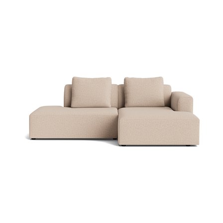 Como kleines Chaiselongue-Sofa, rechts | open end