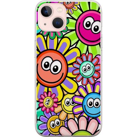 Kompatibelt Mobilskal till Apple Apple iPhone 13 Happy Flowers