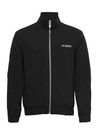 Track Top Sweat-shirt Tröja Svart HAN Kjøbenhavn