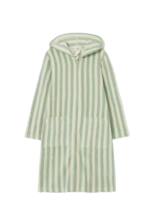 RIKIKI Badrock i frotté TINTIN Morgonrockar Grön 134/140