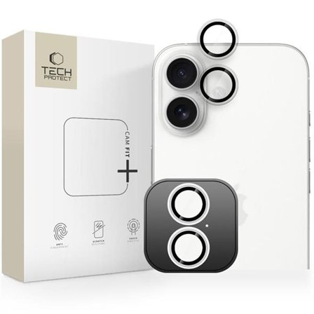 Tech-Protect Camring Fit+ kameraskydd för iPhone 17 - Klar