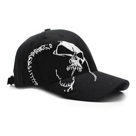 Caps - Hodeskalle - Svart Svart