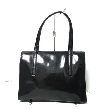 Prada Vintage, Pre-owned Leather Handbag Zwart, Dames, Maat:ONE Size