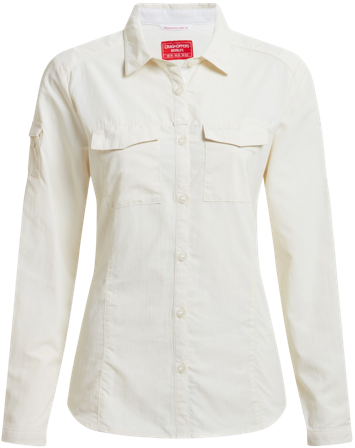 Craghoppers NosiLife Adventure LS Shirt III naisten paita, Seasalt