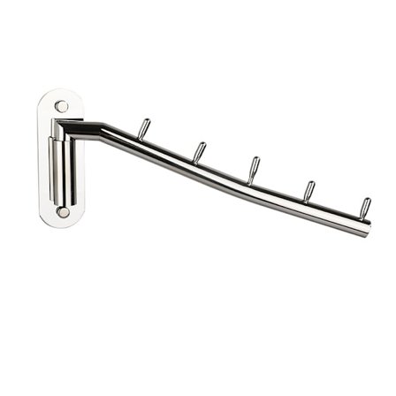 Folding Wall Hanger Henger med Swing Arm Rustfritt Stål Tung