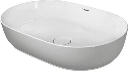 Duravit Luv Tvättställ för bänkskiva, 600x400, Badrum