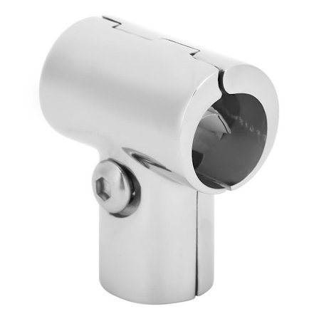 T-formet kobling i rustfritt stål, 3-veis rørkobling for båt 22/25 mm db
