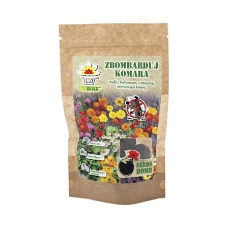 Frøblanding med myggeafvisende blomster - naturlig beskyttelse til haven