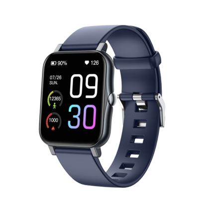 Sportarmband Vattentätt Meitou Väder Temperaturmätning Pulslarm Sömndetektering Smart Watch GTS2 dark blue