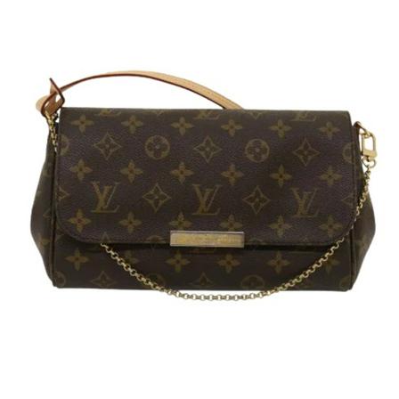 Louis Vuitton Vintage, Pre-owned Crossbody Bag Bruin, Dames, Maat:ONE Size,leer