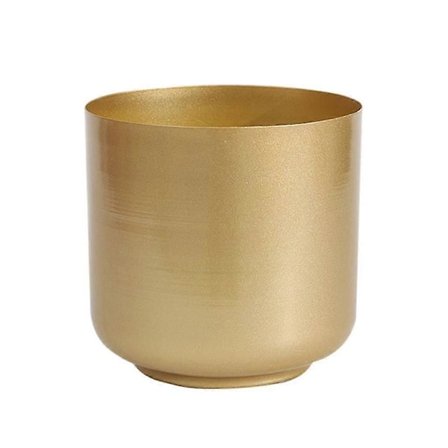 Moderne Hamret Jern Lille Indendørs Plantekasser Cylindriske Dekorative lic , , Blomster og