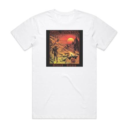 War Master Blood Dawn Album Cover T-Shirt Vit L