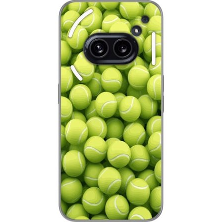 Kompatibel Mobilcover til Nothing Nothing Phone (2a) Plus Mønster af grønne tennisbolde i høj detalje, sporty motiv med gentagende tekstur og stær