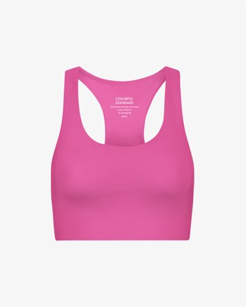Active Cropped Bra - Bubblegum Pink M