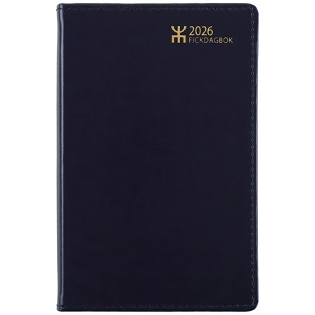 Almanacksförlaget Kalender Fickdagbok Blå Konstläder