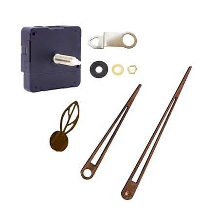 Hiljainen kellokoneisto viisareilla - 28mm akseli