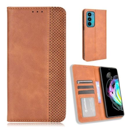 Bofink Vintage läder Motorola Edge 20 Lite / Motorola Edge 20 fodral - Brun