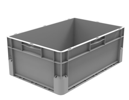 Schoeller Allibert Euroclick 8310 Transportlåda grå 600x400x235 mm, Förvaring