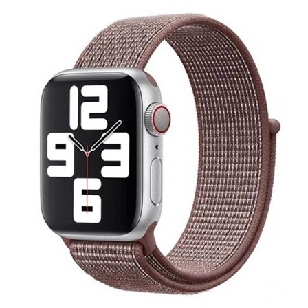 Apple Watch -yhteensopiva nylonrannekoru Sportloop Kardborreband 42/44/45/49