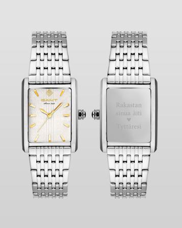 GANT RHODE ISLAND WHITE-SILVER METAL - Rofa Design