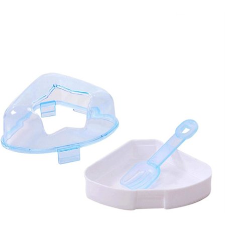 Plastic Hamster Bathtub Hamster Toilet Sand Bath Cat Litter Box With S