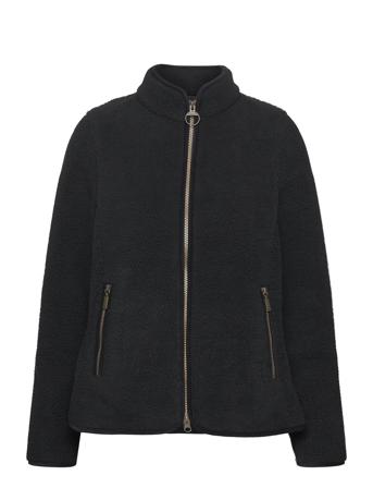 Barbour Laven Fleece Sweat-shirts & Hoodies Fleeces & Midlayers Svart Barbour*Betinget Tilbud