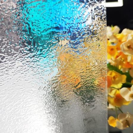 Sekretess Fönsterfilm Statisk klamrar sig dekorativa solskyddande icke-vidhäftande anti-UV-skydd Värmekontroll glasklistermärken för hemmet Orange 