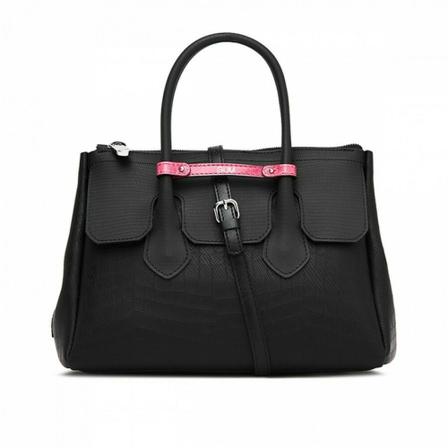 Gianni Chiarini, Handbags Zwart, Dames, Maat:ONE Size,leer,print