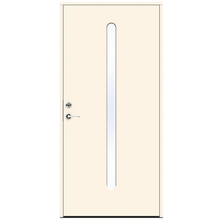 Swedoor Drop Ytterdörr vit (S 0502-Y) 988x2080 mm, Dörrar