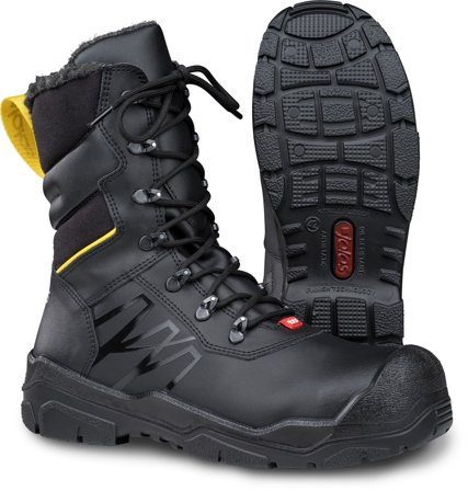 Jalas Gran Premio 2808 Ice Track 2 Skyddskänga svart, fodrad, S3S 46, Skor