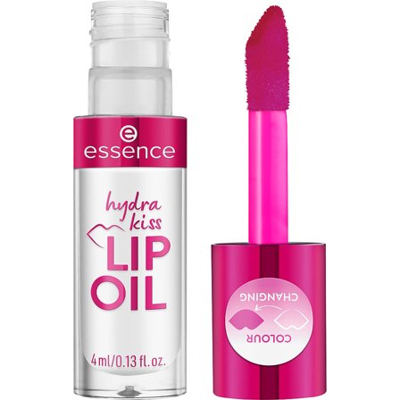 Essence Hydra Kiss Lip Oil 06 Cranberry Is Back, Makeup, Læber, Lipgloss