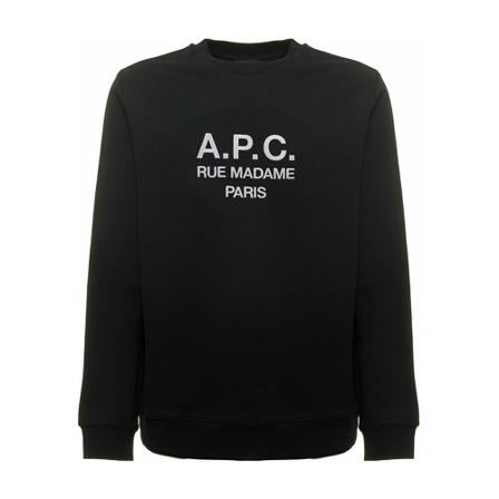 A.p.c. - Tröjor - Svart - Herr - Storlek: M, Herr, Storlek: M