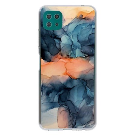 SKALO Samsung A22 5G Marmor TPU-skal - Motiv 7