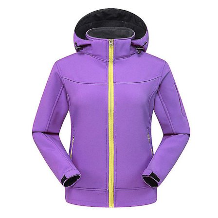 Herr Softshelljacka med huva, Vattentät Lätt Vindjacka